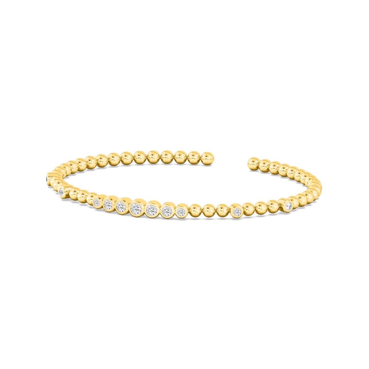 14K Yellow Gold Lab Grown Diamond BRACELET 0.51 ctw SJBG13140-0.50CT