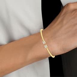 14K Yellow Gold Lab Grown Diamond BRACELET 0.50 ctw SJBG13142-0.50CT
