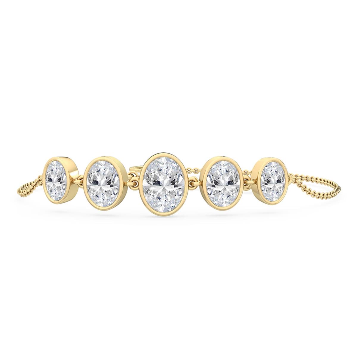 14K Yellow Gold Lab Grown Diamond BRACELET 1.95 ctw SJBR20051-2.00CT