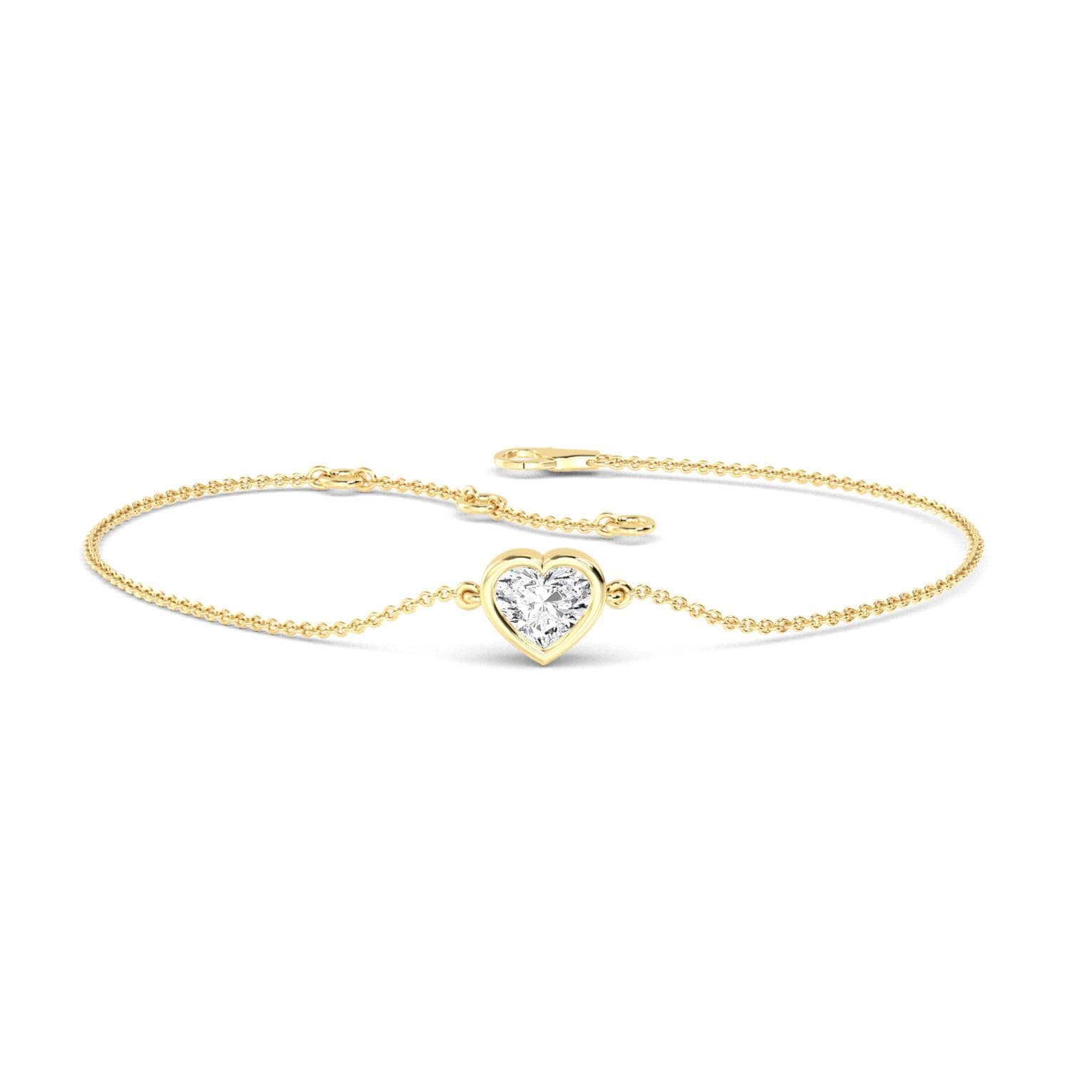 14K Yellow Gold Lab Grown Diamond BRACELET 0.50 ctw SJBR20106HT-0.50CT