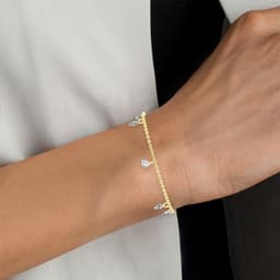 14K Yellow Gold Lab Grown Diamond BRACELET 2.23 ctw SJBR20360-2.10CT