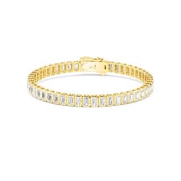 14K Yellow Gold Lab Grown Diamond BRACELET 5.98 ctw SJBR20362EM-0.11PT-7IN