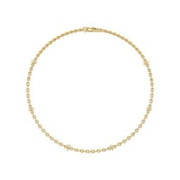 14K Yellow Gold Lab Grown Diamond BRACELET 1.41 ctw SJBR20628-1.38CT-7IN