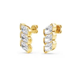 14K Yellow Gold Lab Grown Diamond EARRINGS 5.40 ctw SJE33453