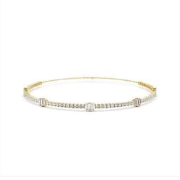 14K Yellow Gold Lab Grown Diamond NECKLACE 10.96 ctw SJN08252-11.00CT-14IN