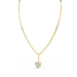 14K Yellow Gold Lab Grown Diamond NECKLACE 7.07 ctw SJN08257HT-7.00CT-18IN