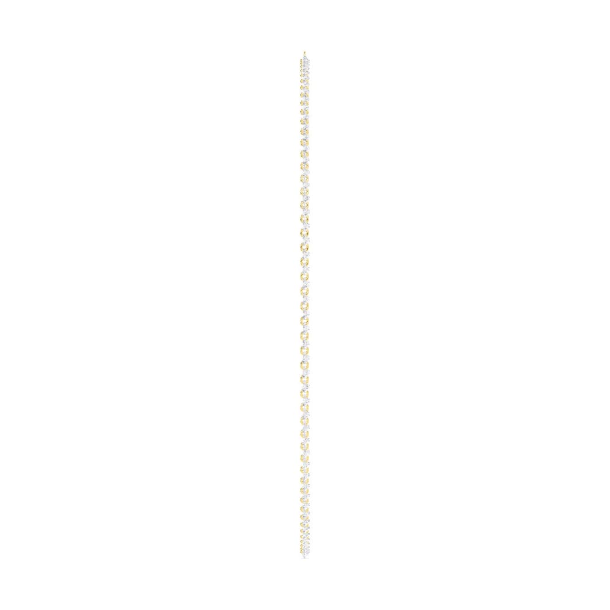 14K Yellow Gold Lab Grown Diamond NECKLACE 17.87 ctw SJN08300-15.00CT-18IN