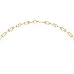 14K Yellow Gold Lab Grown Diamond NECKLACE 5.00 ctw SJN08322OV-5.00CT-18IN