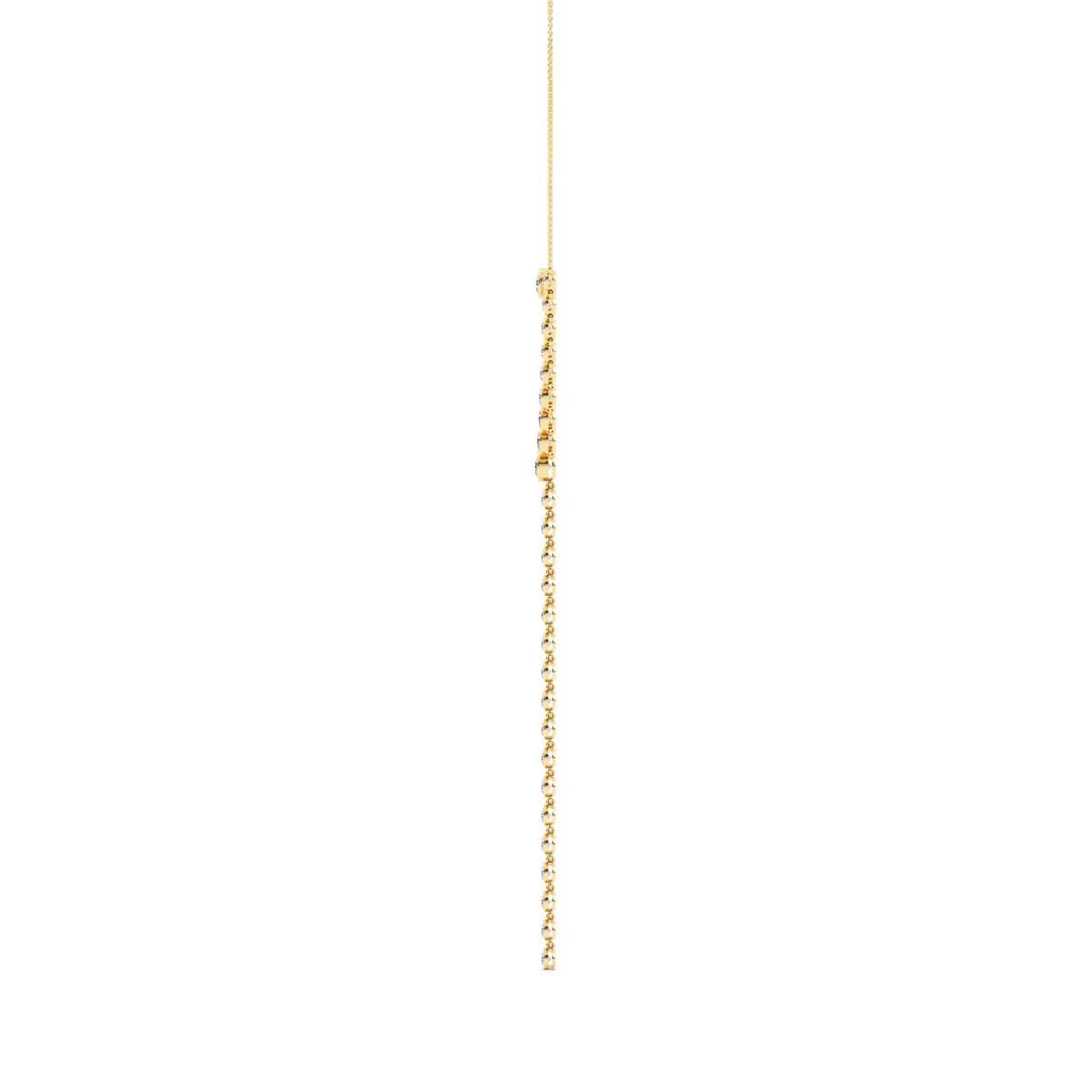 14K Yellow Gold Lab Grown Diamond NECKLACE 6.35 ctw SJN08333-6.33CT-15IN