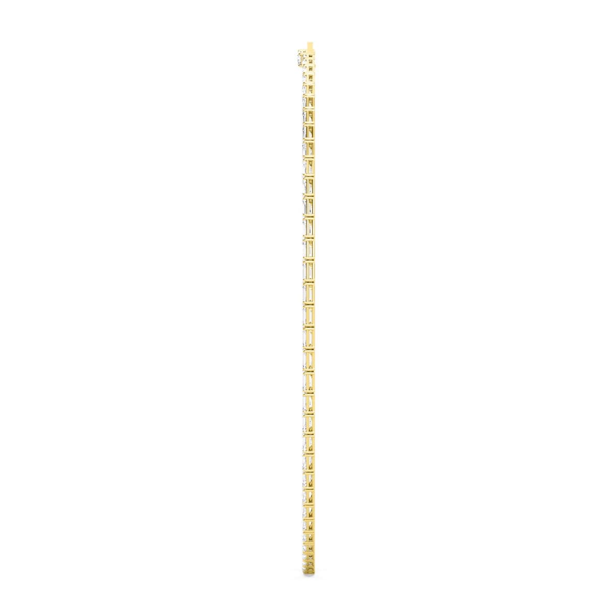 14K Yellow Gold Lab Grown Diamond NECKLACE 38.00 ctw SJN08442EM-0.50PT-18IN