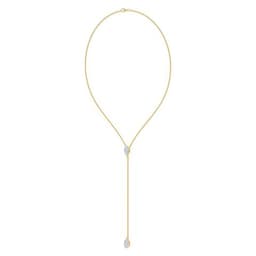 14K Yellow Gold Lab Grown Diamond NECKLACE 2.00 ctw SJN08545PE-2.00CT-14IN