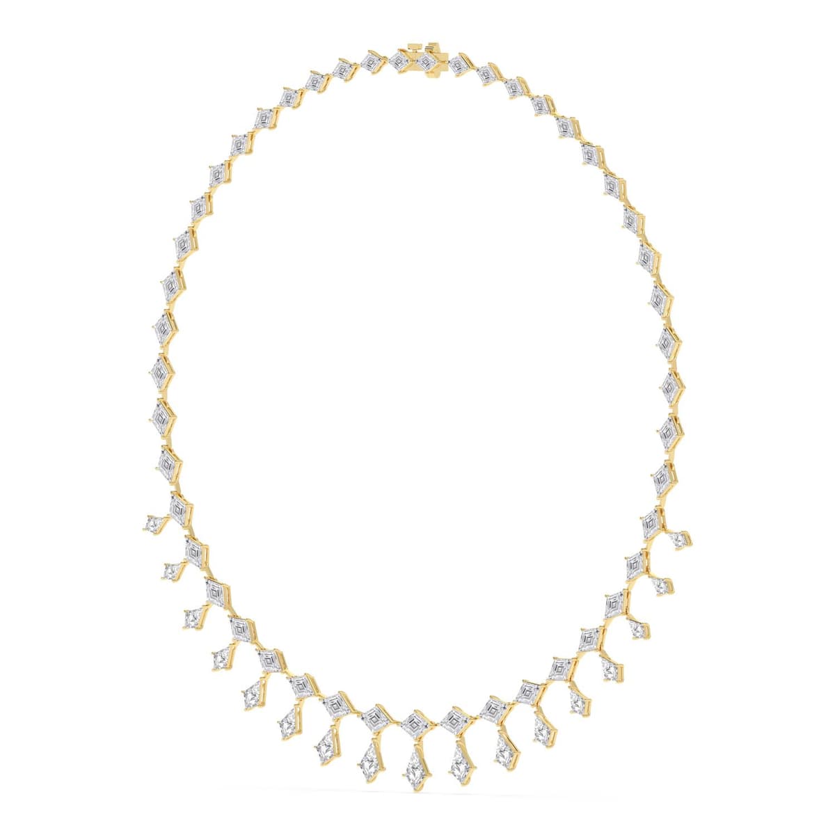 14K Yellow Gold Lab Grown Diamond NECKLACE 23.26 ctw SJN08611LZKT-21.38-16IN