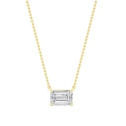 14K Yellow Gold Lab Grown Diamond PENDANT 2.00 ctw SJP31603EM-2.00CT