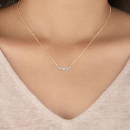 14K Yellow Gold Lab Grown Diamond PENDANT 1.00 ctw SJP31758-1.00CT