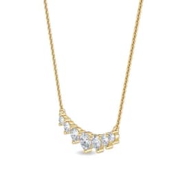 14K Yellow Gold Lab Grown Diamond PENDANT 1.00 ctw SJP31758-1.00CT