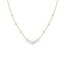 14K Yellow Gold Lab Grown Diamond PENDANT 1.84 ctw SJP32016-1.83CT