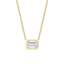 14K Yellow Gold Lab Grown Diamond PENDANT 3.09 ctw SJP32422EM-3.00CT