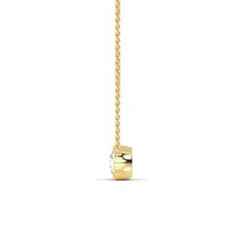 14K Yellow Gold Lab Grown Diamond PENDANT 1.03 ctw SJP32422PE-1.00CT