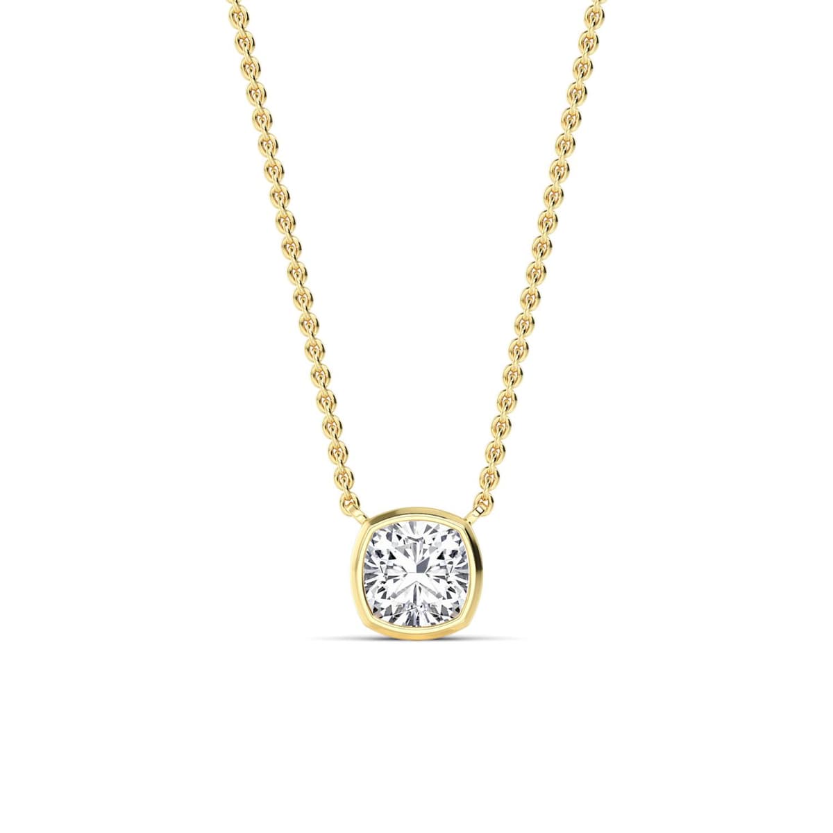 14K Yellow Gold Lab Grown Diamond PENDANT 2.08 ctw SJP32422SCU-2.00CT