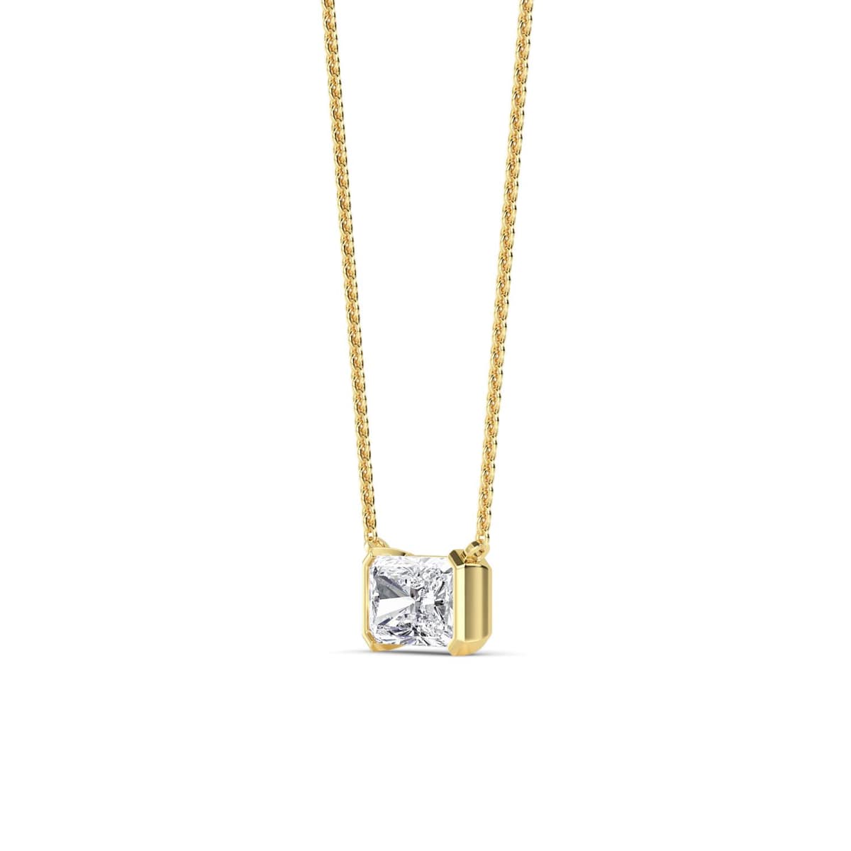 14K Yellow Gold Lab Grown Diamond PENDANT 2.03 ctw SJP32429EM-2.00CT