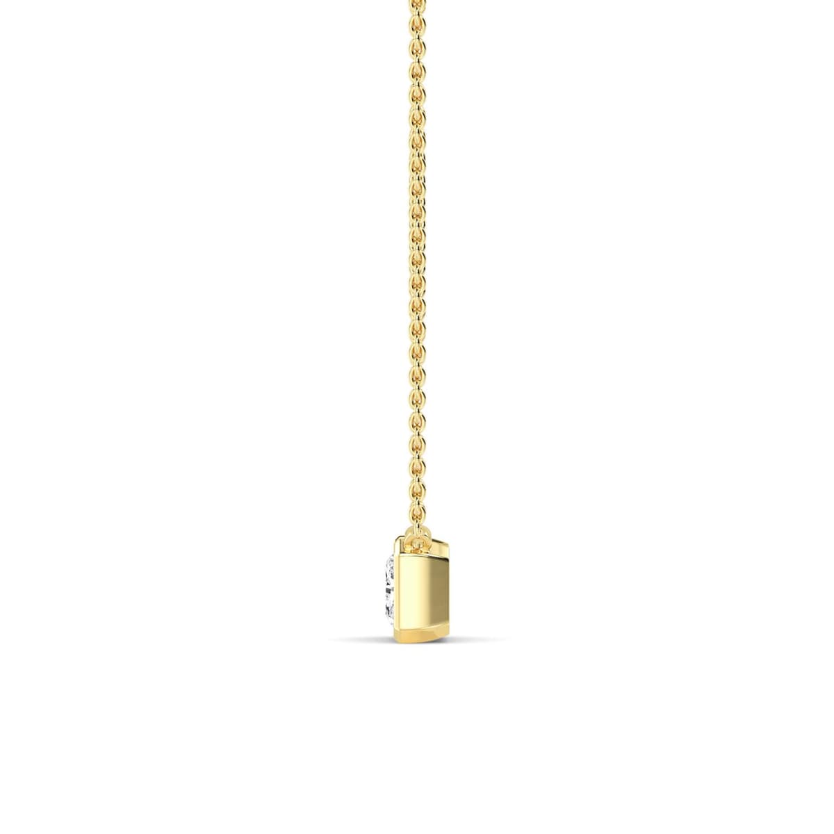 14K Yellow Gold Lab Grown Diamond PENDANT 2.03 ctw SJP32429EM-2.00CT