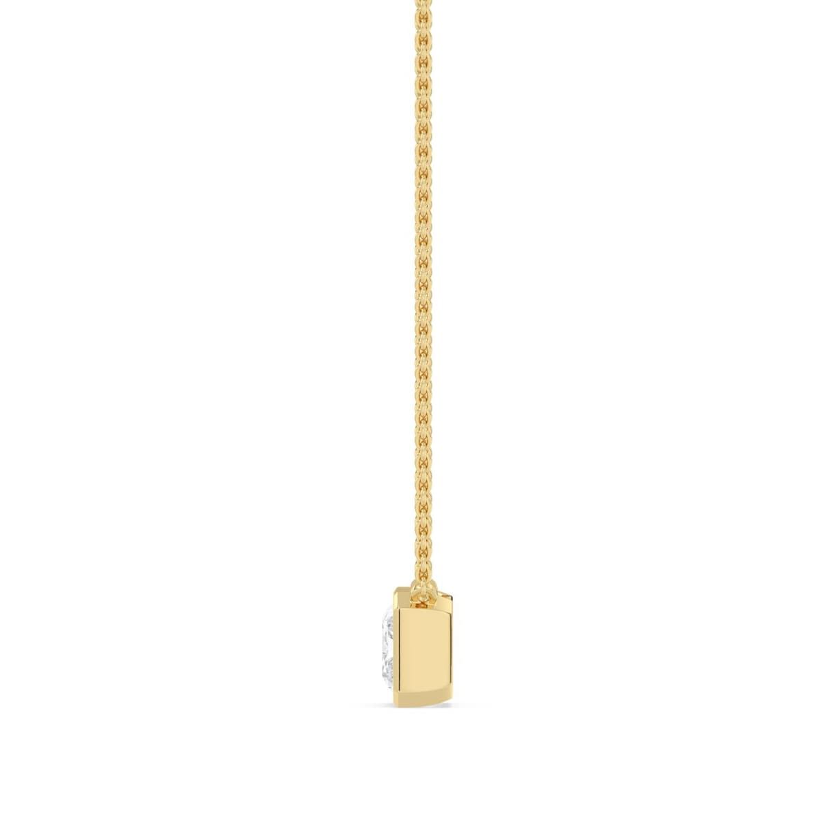 14K Yellow Gold Lab Grown Diamond PENDANT 3.05 ctw SJP32429RDT-3.00CT