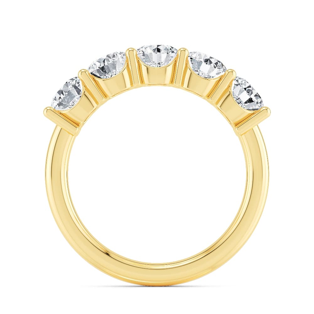 14K Yellow Gold Lab Grown Diamond Engagement Ring 2.00 ctw SJR57413-2.00CT