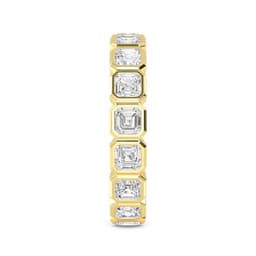 14K Yellow Gold Lab Grown Diamond Wedding Bands 3.84 ctw SJR60534ASS-3.83CT