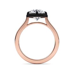 14K Rose Gold Lab Grown Diamond Engagement  4.00 ctw SJR60968PE-4.00CT