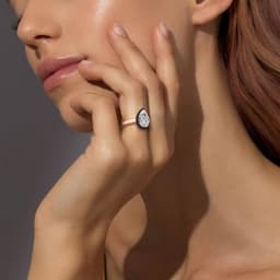 14K Rose Gold Lab Grown Diamond Engagement  4.00 ctw SJR60968PE-4.00CT