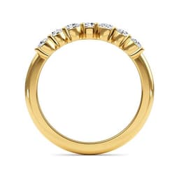 14K Yellow Gold Lab Grown Diamond RING 0.82 ctw SJR61294-0.83CT